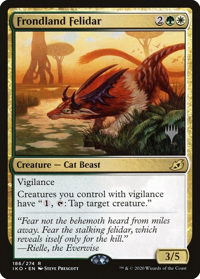 Image for Frondland Felidar (186) - Magic: The Gathering