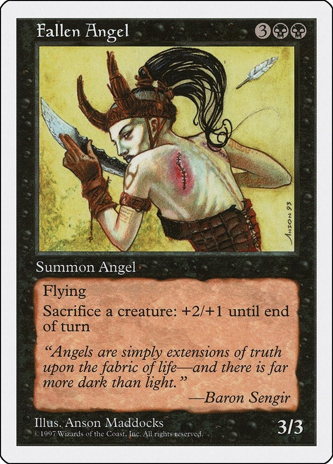 Image for Fallen Angel - Magic: The Gathering