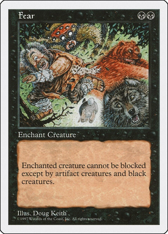 Image for Fear - Magic: The Gathering