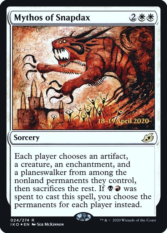 Image for Mythos of Snapdax (24) - Magic: The Gathering