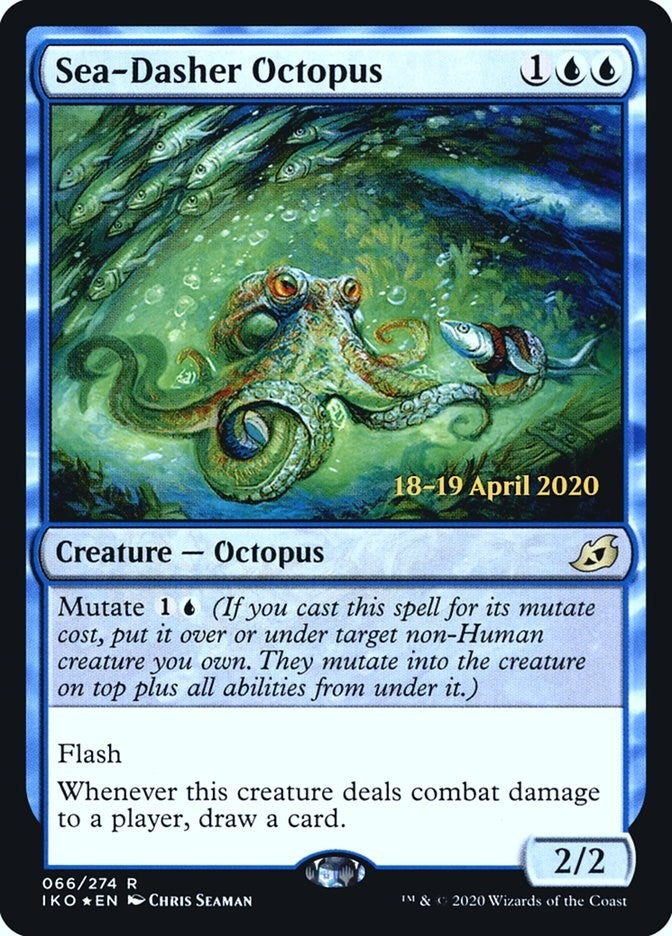 Image for Sea-Dasher Octopus (66) - Magic: The Gathering