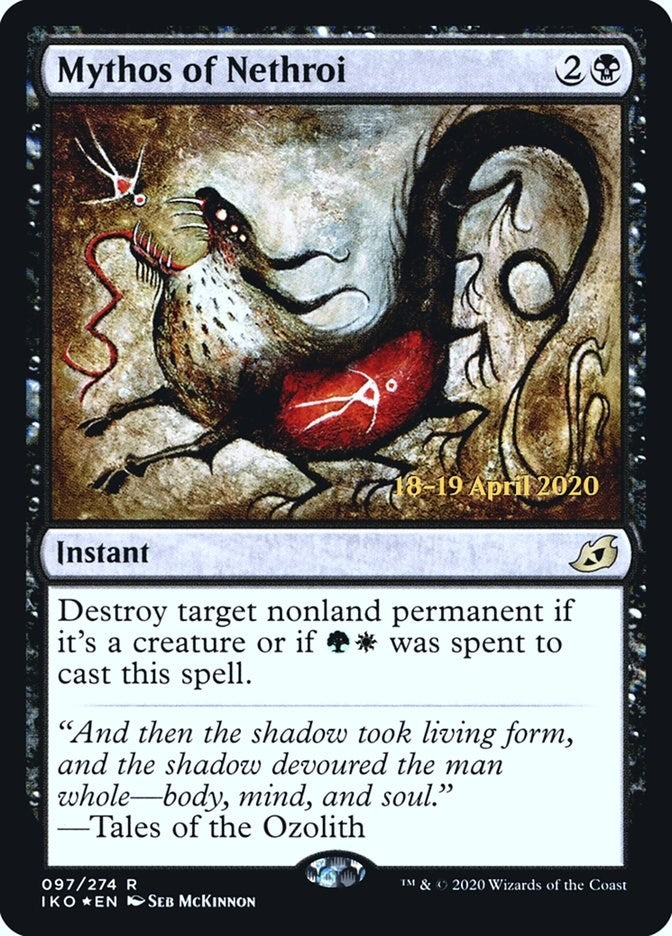 Image for Mythos of Nethroi (97) - Magic: The Gathering