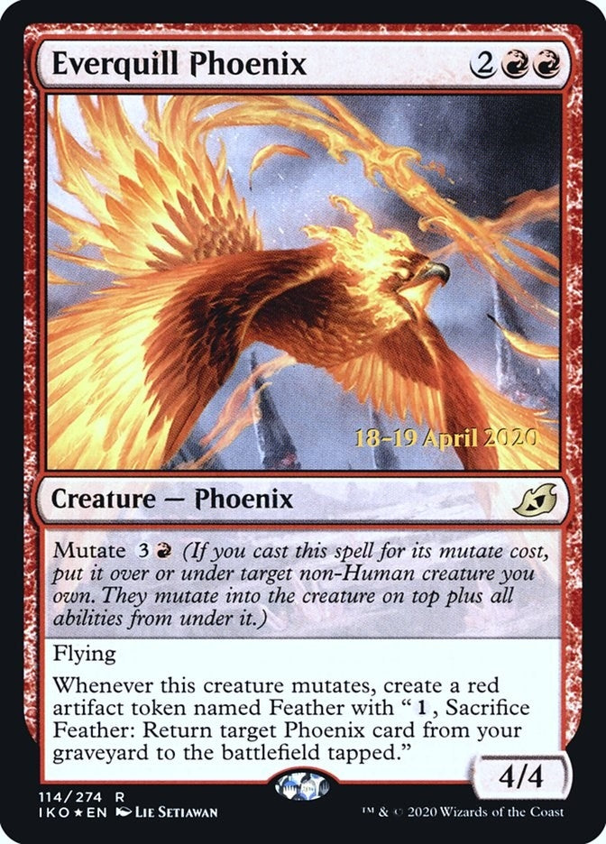 Image for Everquill Phoenix (114) - Magic: The Gathering