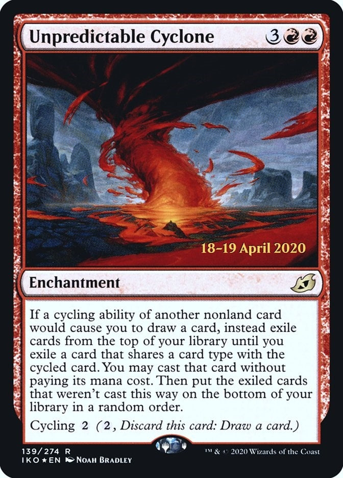 Image for Unpredictable Cyclone (139) - Magic: The Gathering