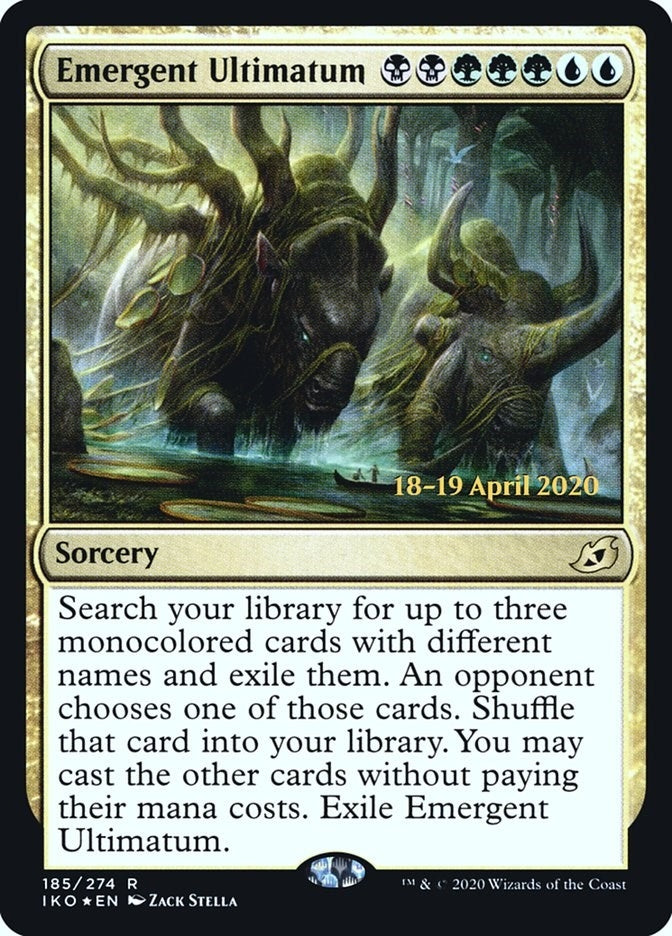 Image for Emergent Ultimatum (185) - Magic: The Gathering