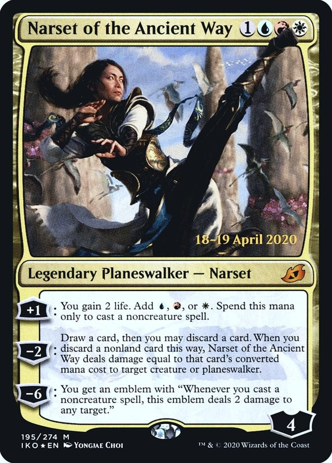 Image for Narset of the Ancient Way (195) - Magic: The Gathering