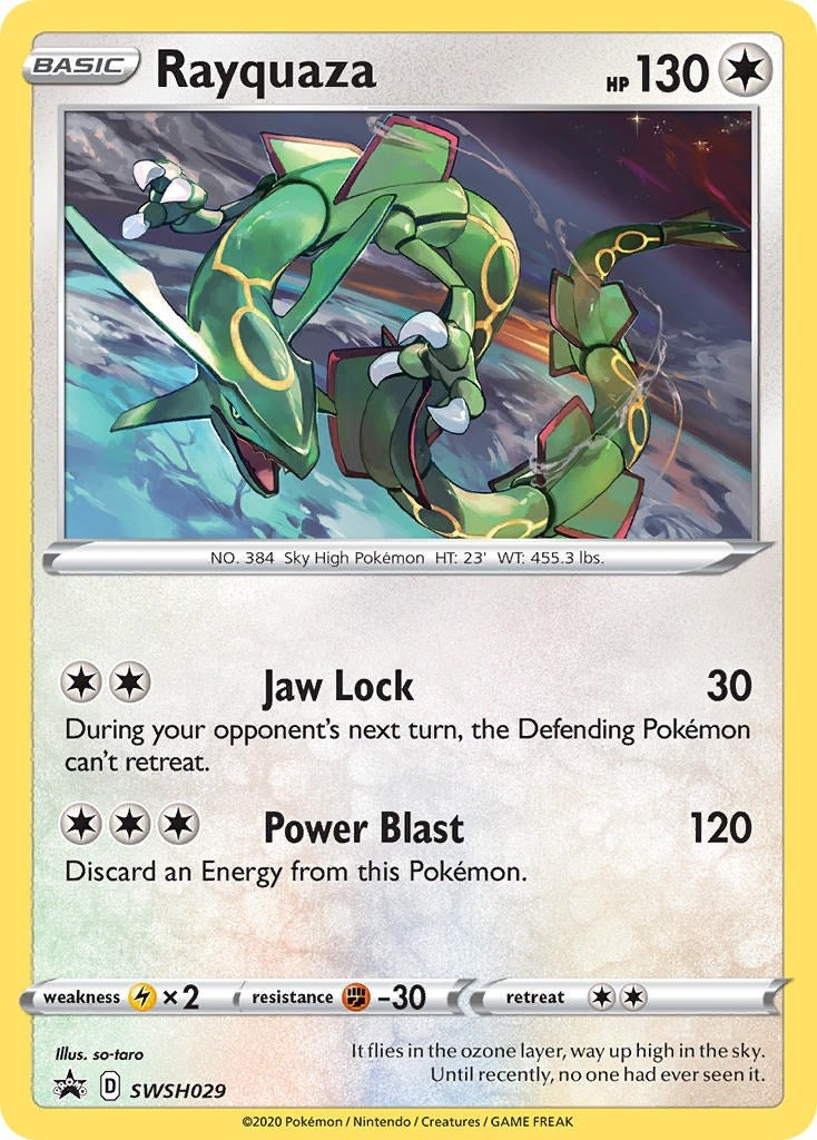 Image for Rayquaza - SWSH029 (SWSH029) (SWSD) - Pokemon