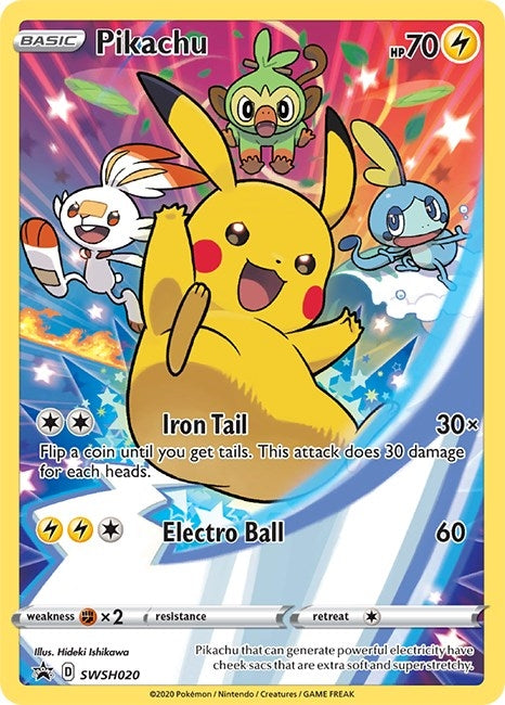 Image for Pikachu - SWSH020 (SWSH020) (SWSD) - Pokemon