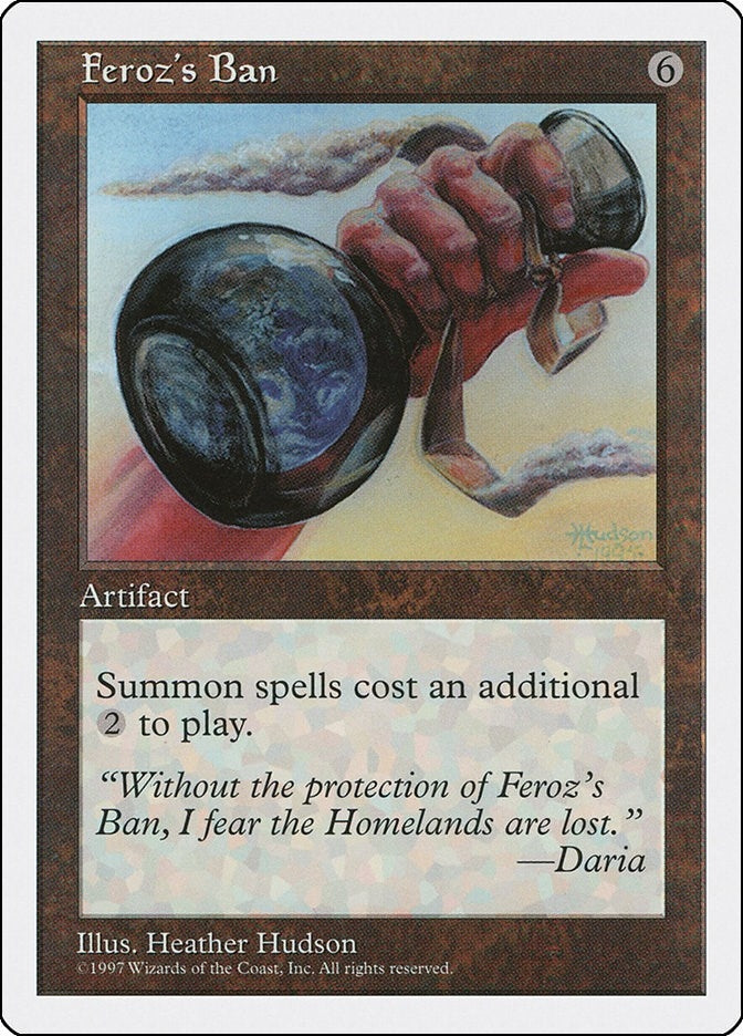 Image for Feroz's Ban - Magic: The Gathering