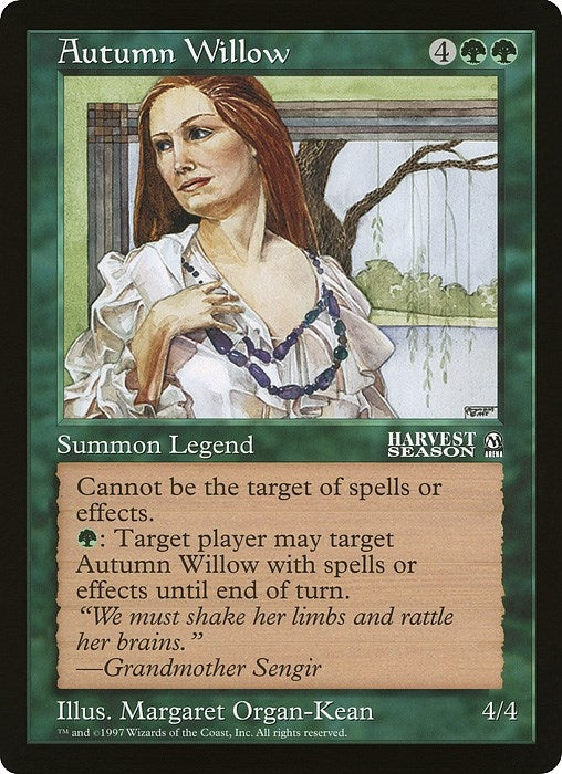 Image for Autumn Willow (Arena League) - Magic: The Gathering