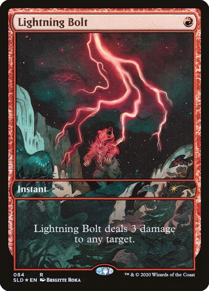 Image for Lightning Bolt (084) (84) - Magic: The Gathering
