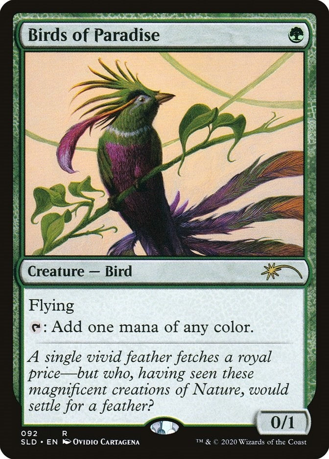Image for Birds of Paradise (92) (92) - Magic: The Gathering