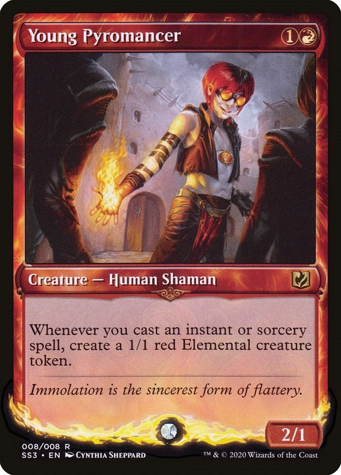 Image for Young Pyromancer (8) - Magic: The Gathering