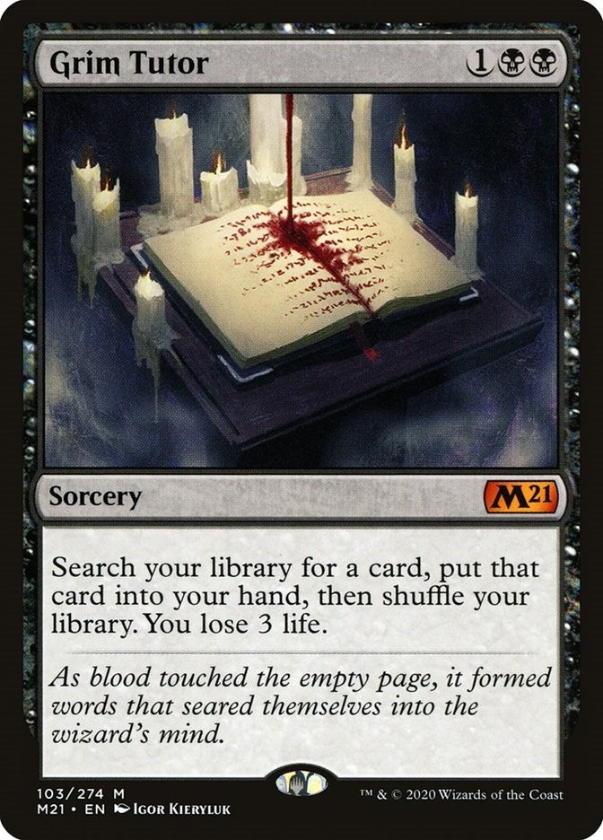Image for Grim Tutor (103) - Magic: The Gathering