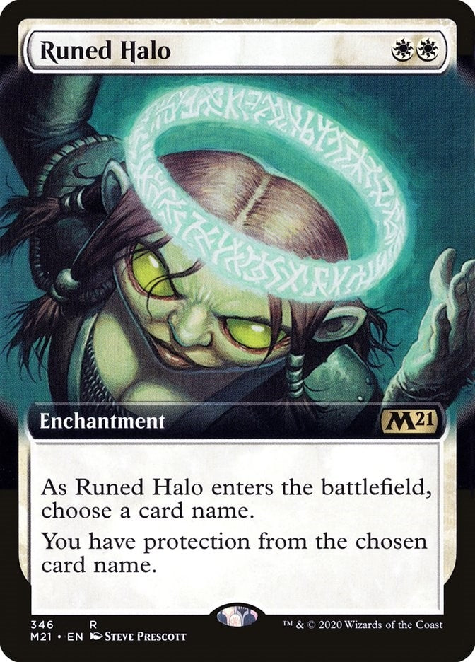 Image for Runed Halo (Extended Art) (346) - Magic: The Gathering