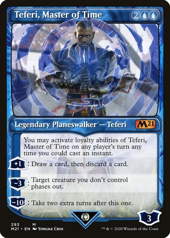 Image for Teferi, Master of Time (Showcase) (293) (293) - Magic: The Gathering