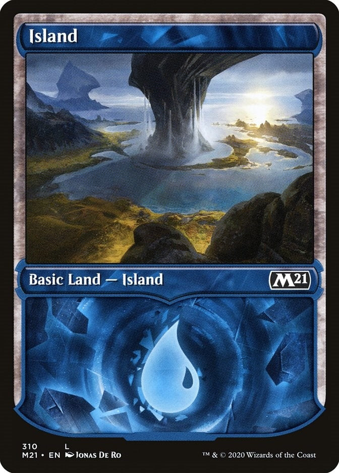 Image for Island (Showcase) (310) - Magic: The Gathering