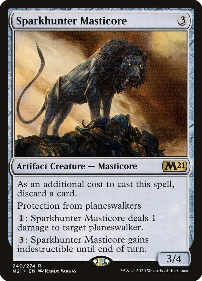 Image for Sparkhunter Masticore (240) - Magic: The Gathering