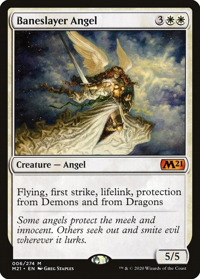 Image for Baneslayer Angel (6) - Magic: The Gathering