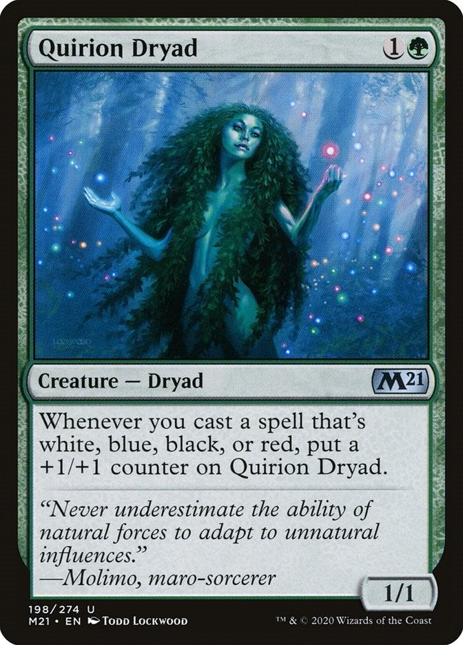 Image for Quirion Dryad (198) - Magic: The Gathering