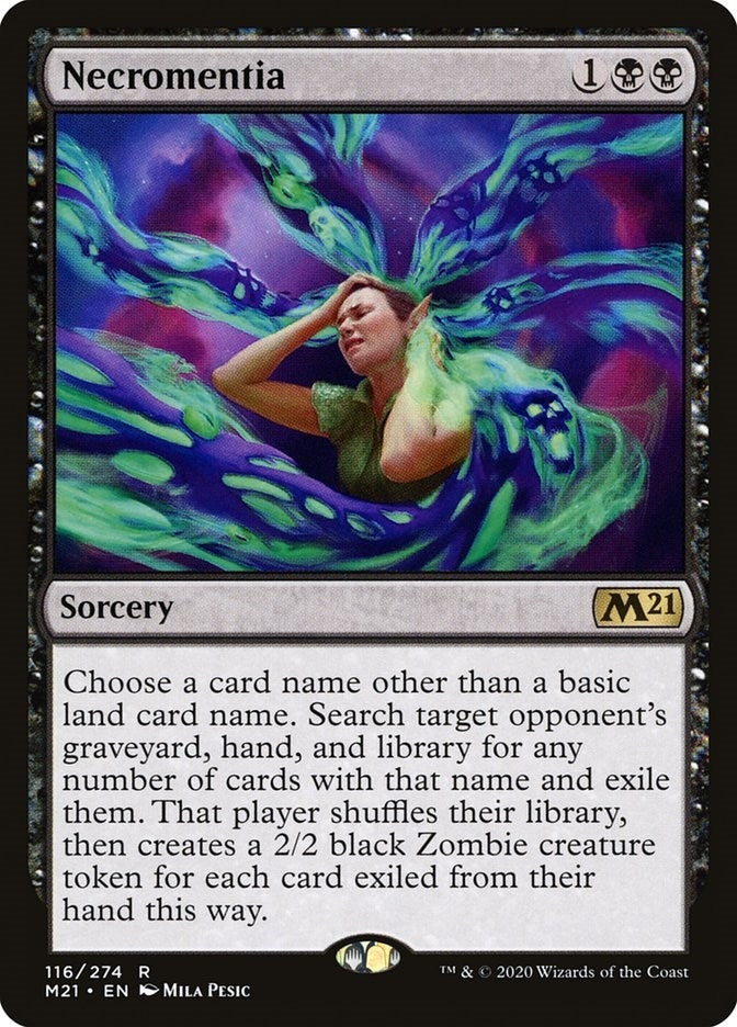 Image for Necromentia (116) - Magic: The Gathering
