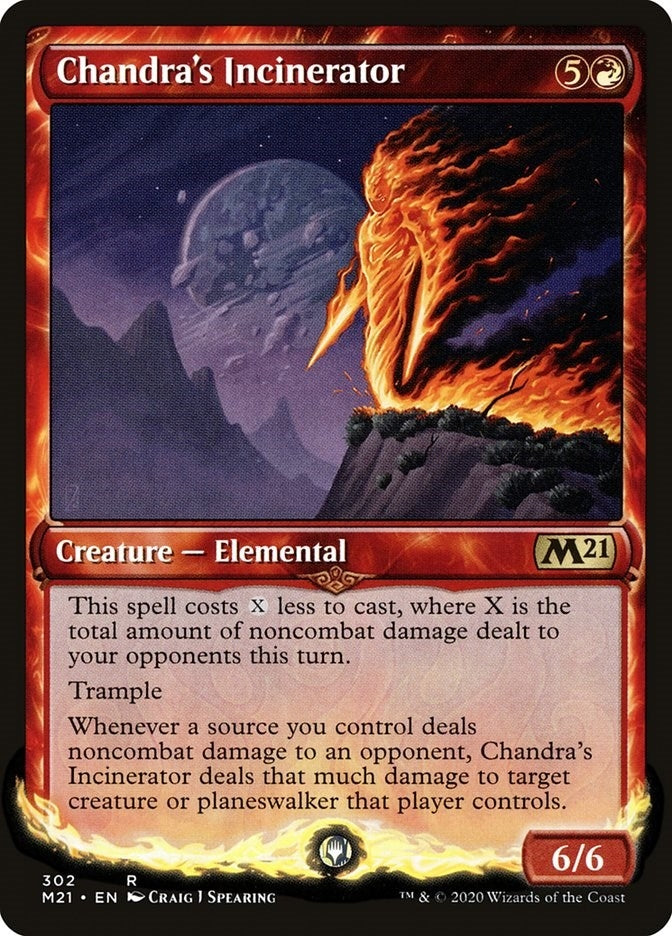 Image for Chandra's Incinerator (Showcase) (302) - Magic: The Gathering
