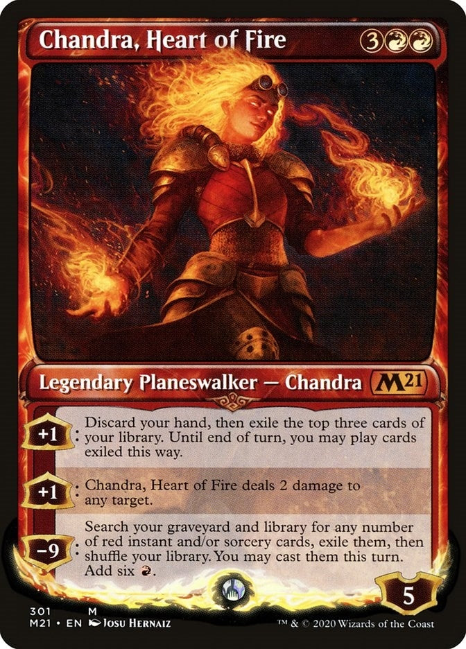 Image for Chandra, Heart of Fire (Showcase) (301) - Magic: The Gathering