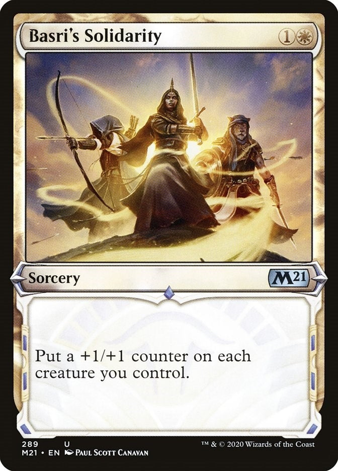 Image for Basri's Solidarity (Showcase) (289) - Magic: The Gathering