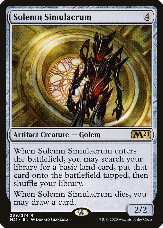 Image for Solemn Simulacrum (239) - Magic: The Gathering
