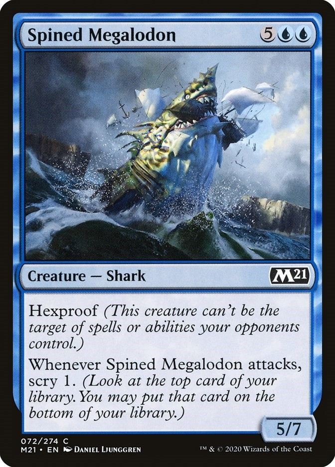 Image for Spined Megalodon (72) - Magic: The Gathering