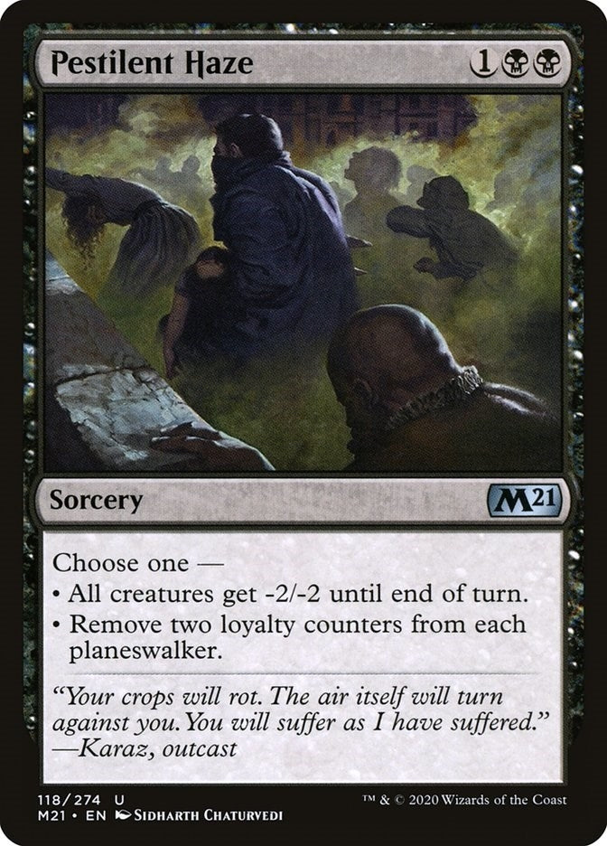 Image for Pestilent Haze (118) - Magic: The Gathering