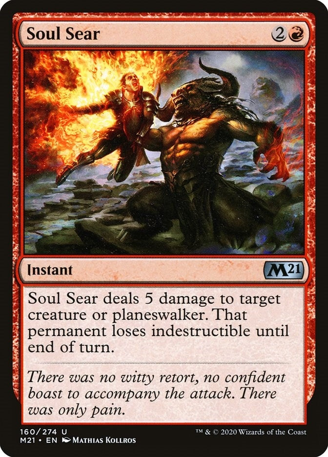 Image for Soul Sear (160) - Magic: The Gathering
