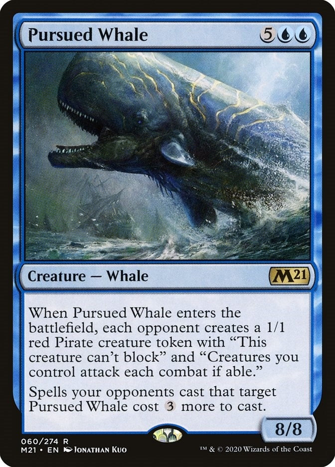Image for Pursued Whale (60) - Magic: The Gathering