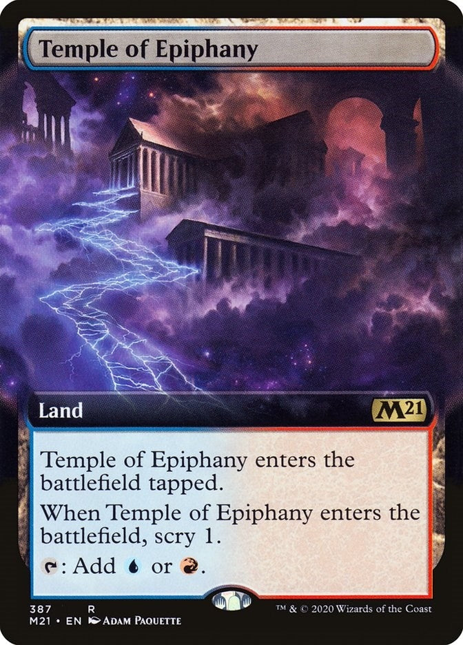 Image for Temple of Epiphany (Extended Art) (387) - Magic: The Gathering
