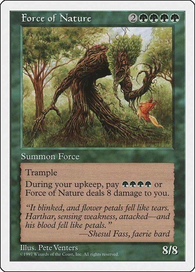 Image for Force of Nature - Magic: The Gathering
