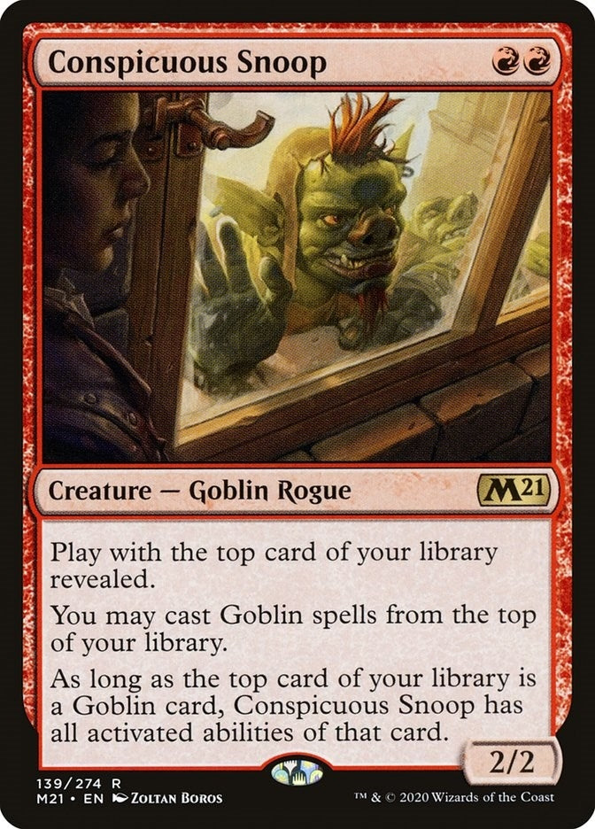 Image for Conspicuous Snoop (139) - Magic: The Gathering
