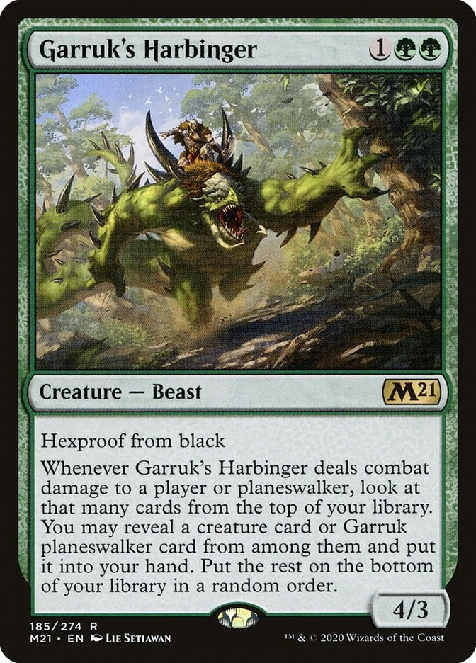 Image for Garruk's Harbinger (185) - Magic: The Gathering