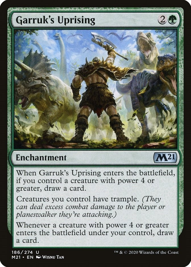 Image for Garruk's Uprising (186) - Magic: The Gathering