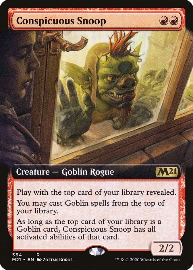 Image for Conspicuous Snoop (Extended Art) (364) - Magic: The Gathering