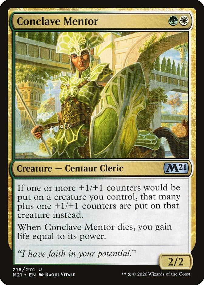 Image for Conclave Mentor (216) - Magic: The Gathering