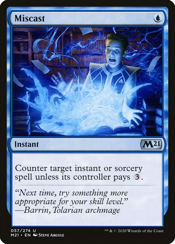 Image for Miscast (57) - Magic: The Gathering