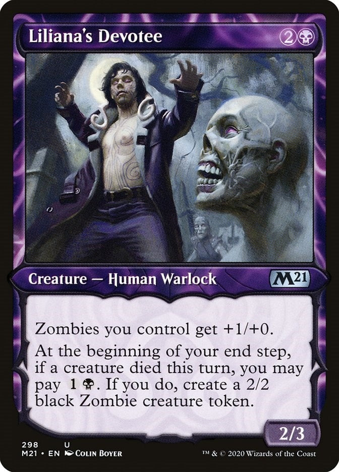 Image for Liliana's Devotee (Showcase) (298) - Magic: The Gathering