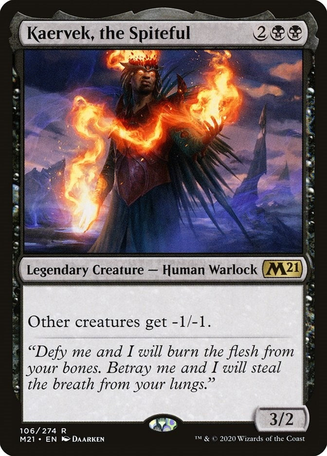 Image for Kaervek, the Spiteful (106) - Magic: The Gathering
