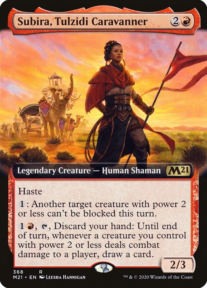 Image for Subira, Tulzidi Caravanner (Extended Art) (368) - Magic: The Gathering