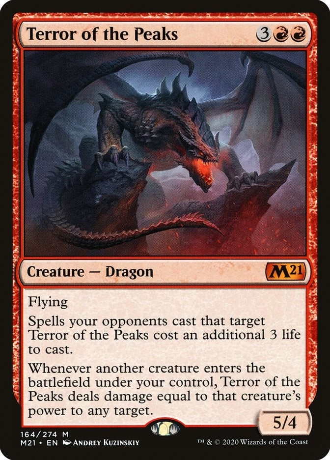 Image for Terror of the Peaks (164) - Magic: The Gathering