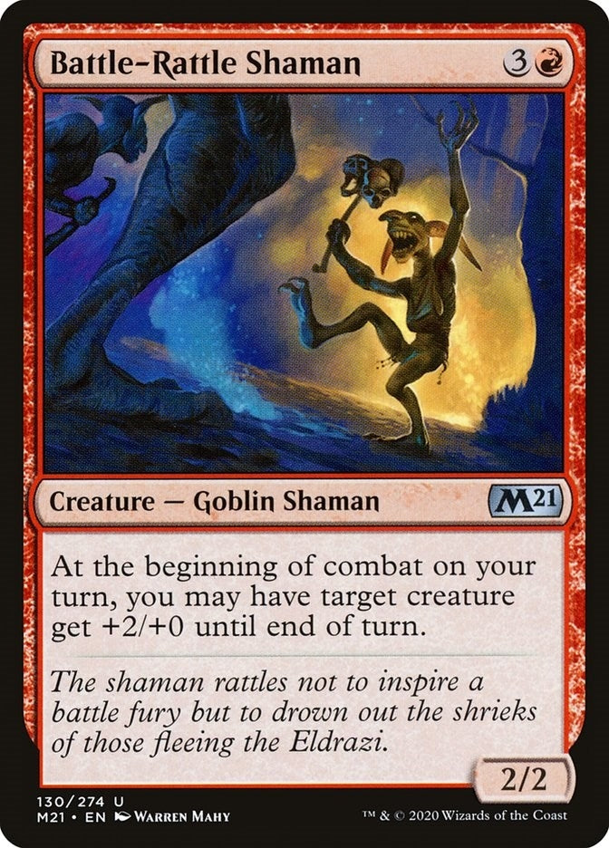 Image for Battle-Rattle Shaman (130) - Magic: The Gathering