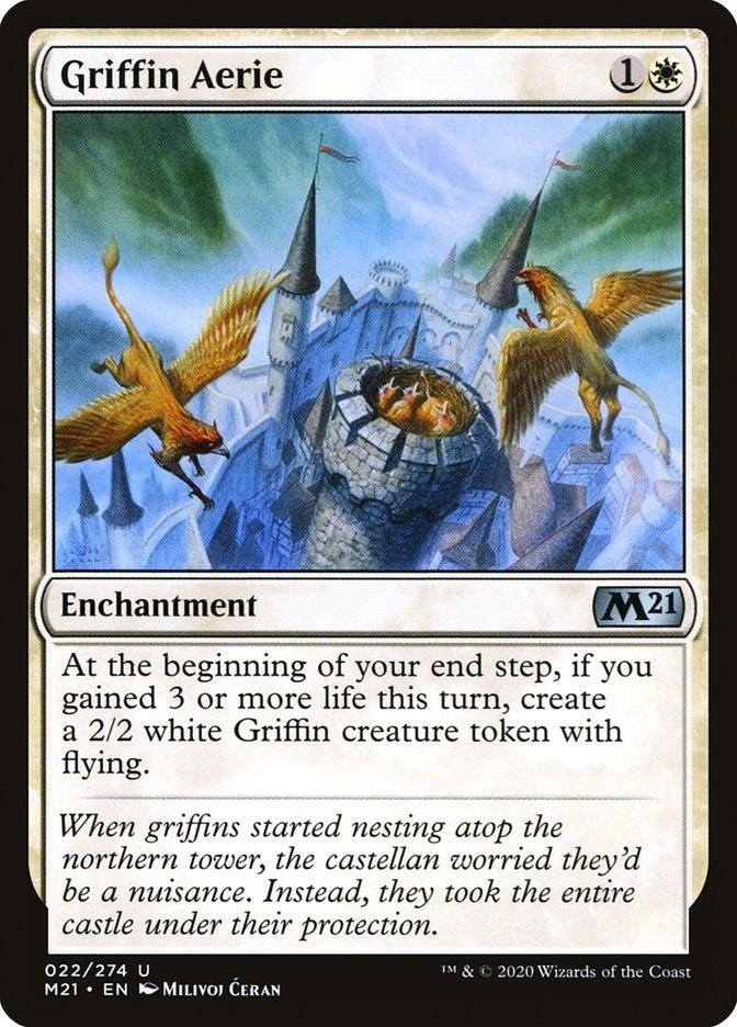Image for Griffin Aerie (22) - Magic: The Gathering