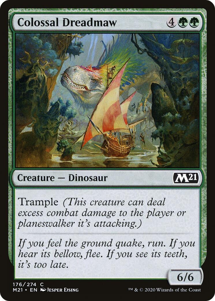 Image for Colossal Dreadmaw (176) - Magic: The Gathering