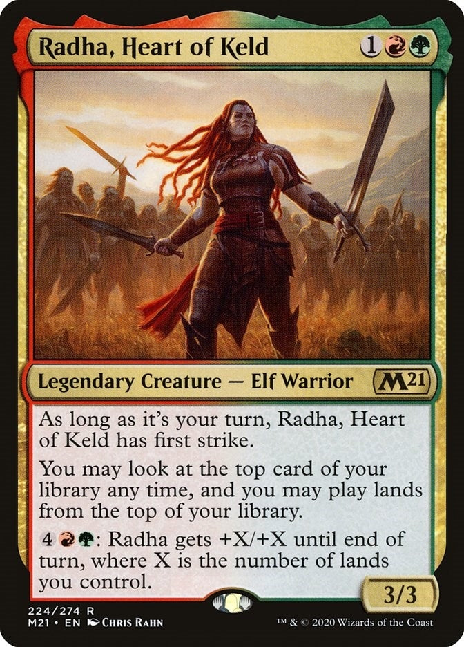 Image for Radha, Heart of Keld (224) - Magic: The Gathering