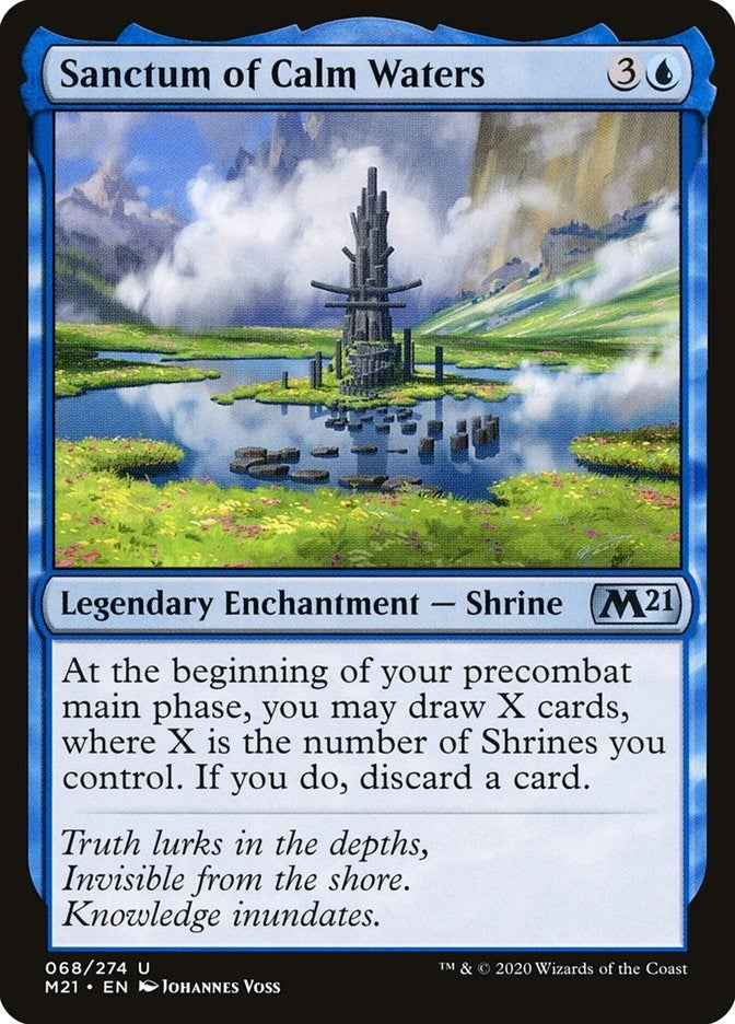 Image for Sanctum of Calm Waters (68) - Magic: The Gathering